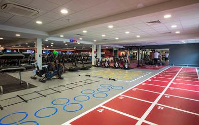 Internal image of Enderby Leisure Centre's Gym area