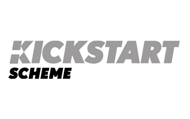 The logo for the kickstart scheme
