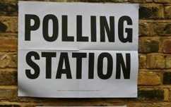 Polling Station Sign