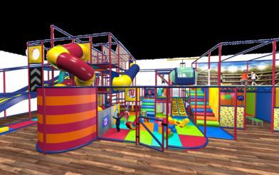 Illustration Of Soft Play Area