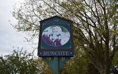 Huncote village sign
