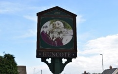 Huncote village sign