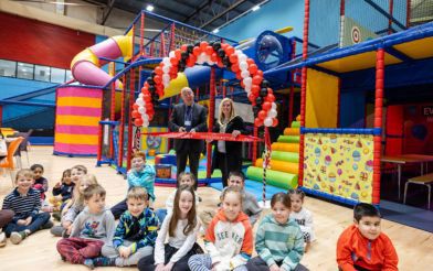 Official Opening Of The Soft Play At Enderby Leisure Centre