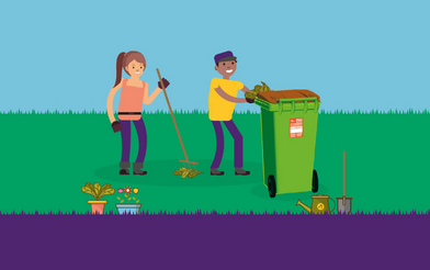 Garden Waste Scene