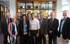 Prime Minister Rishi Sunak With South Leicestershire MP Alberto Costa And Representatives From Blaby District Council