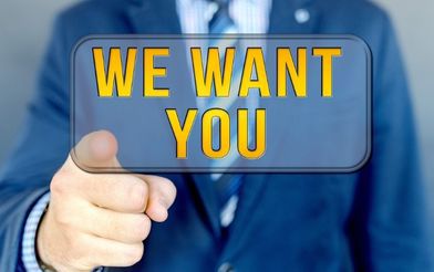 We want you image